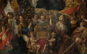 Chiesa parrocchiale (Sint-Walburgakerk). Dipinto. Nicolas De Liemaeckere da or Liemaecker Nicolaas de Liemakere