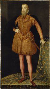 Ritratto del re Eric XIV di Svezia (1533-1577) da or Muelen Steven van der Meulen