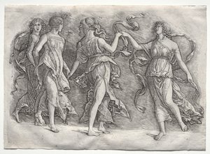 Quattro muse danzanti