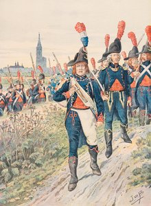 Jacques Marie Gaston Onfroy de Breville dit JOB - Truppe francesi di tutti i tempi: Pontoniers di Strasburgo (1793), Collezione Privata da pseudonym for Onfray de Breville Jacques Job