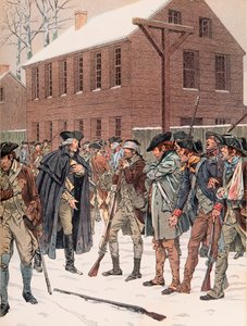 Jacques Marie Gaston Onfroy de Breville dit JOB - George Washington cerca di ragionare con alcuni dei rivoltosi dell