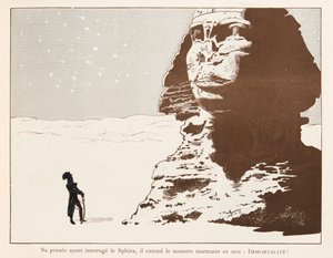 Napoleone Bonaparte davanti alla Sfinge durante la sua campagna d