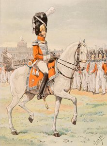 Uniforme delle truppe francesi di tutti i tempi: ufficiale della Guardia Svizzera Reale da pseudonym for Onfray de Breville Jacques Job