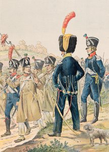 Uniforme delle truppe francesi di tutti i tempi: Ufficiali di Voltigeurs e Cacciatori di Fanteria Leggera sotto il Primo Impero da pseudonym for Onfray de Breville Jacques Job