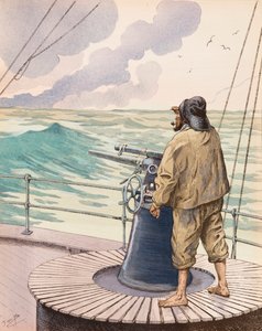 Il peschereccio (marinaio baleniere) da pseudonym for Onfray de Breville Jacques Job