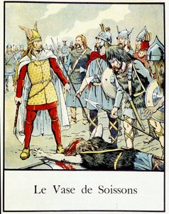 Il Vaso di Soissons - in "Petite histoire de France" di Jacques Bainville, ed. Mane da pseudonym for Onfray de Breville Jacques Job