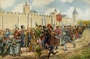 Luigi XI di Francia, detto il Prudente (1423-1483), rivisto il 14 settembre da pseudonym for Onfray de Breville Jacques Job