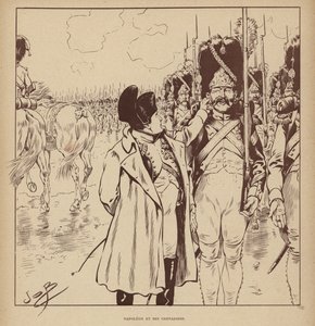 Napoleone e i suoi granatieri da pseudonym for Onfray de Breville Jacques Job