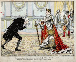 Napoleone e il notaio Raguideau, mattina dell