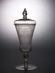 Calice coperto, c.1715 da school Bohemian
