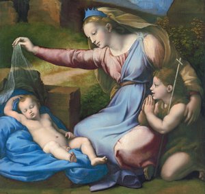 Madonna del diadema blu da see filename or category