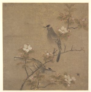 Fiori e Uccelli da style of Qian Xuan
