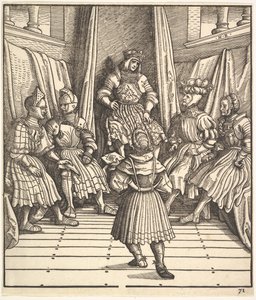 Illustrazione da Il Re Bianco Der Weiß König da the Elder Hans Burgkmair