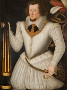 Ritratto di Robert Devereux, 2° conte di Essex da the Younger School of Marcus Gheeraerts