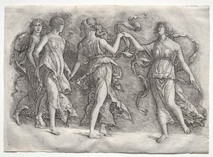 Quattro muse danzanti