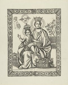 Maria con bambino da van der Haeghen
