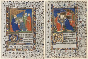 Bifolio da un libro d