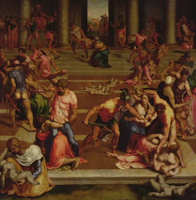 Massacro degli innocenti da (1509 66) Daniele da Volterra