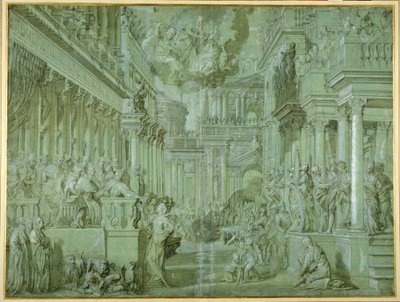 Allegoria per celebrare la pubblicazione della Lega Santa nel 1571 da Veronese
