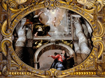 Annunciazione. Dipinto di Paolo Caliari detto Paolo Veronese (1528-1588), dopo il 1568 da Veronese