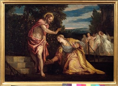 Cristo appare alla Maddalena (Noli me tangere) da Veronese
