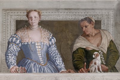 Donna Barbaro e la sua nutrice, la Sala dell