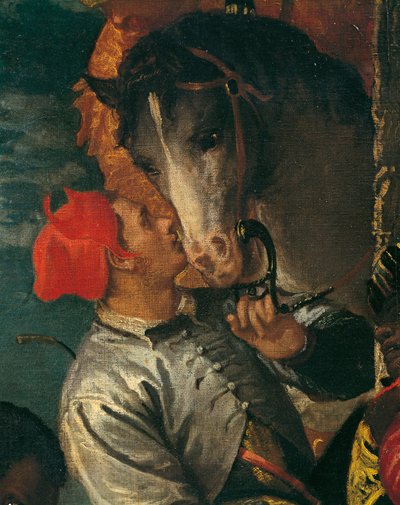 Figura di stalliere, (dettaglio) dall