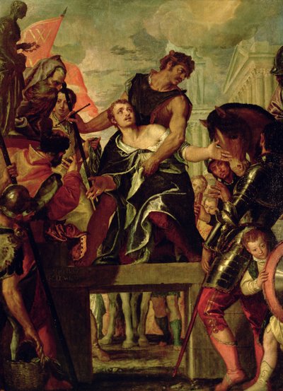 Martirio di San Mena (d.c.300) da Veronese