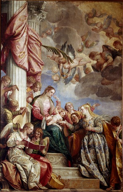 Matrimonio mistico di Santa Caterina da Veronese