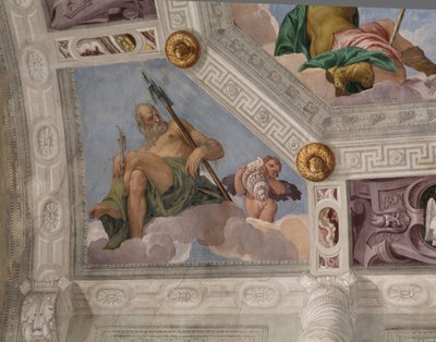 Paolo Caliari detto Veronese, affresco, Villa Barbaro, Maser, Italia da Veronese