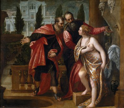 Susanna e i vecchioni da Veronese