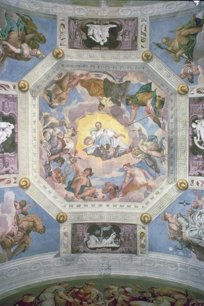 Armonia Universale, o Amore Divino, dal soffitto della Sala di Olimpo, c.1561 da Veronese