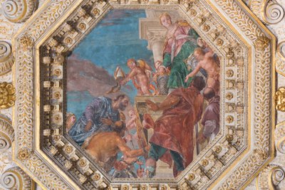 Venezia che distribuisce onori da (1528 88) Veronese