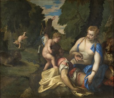 Venere piangente Adone da Veronese