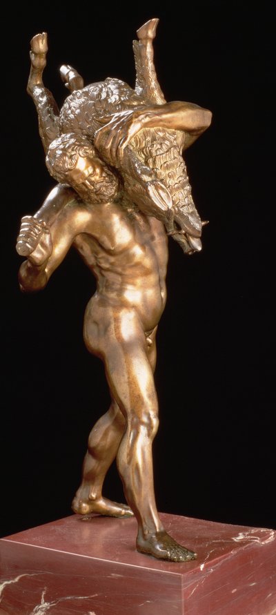 Ercole e il cinghiale di Erimanto da Giambologna