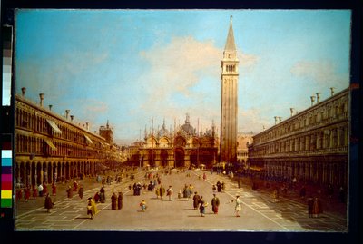 Piazza San Marco verso la Basilica di San Marco da (1697 1768) Canaletto