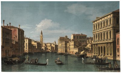 Il Canal Grande, Venezia, guardando verso nord-ovest dalla Ca