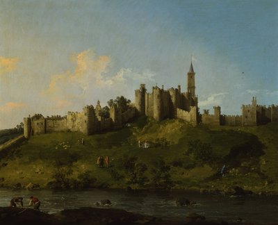 Veduta del Castello di Alnwick da Canaletto
