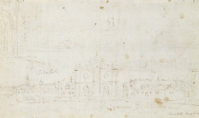 Murano: San Giovanni Dei Battuti, con Venezia in lontananza, c.1735-40 da Canaletto