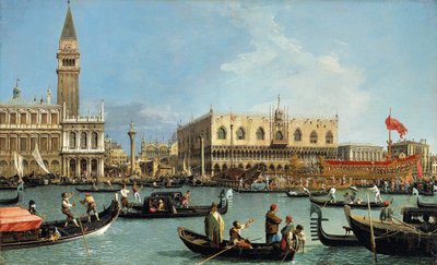 Ritorno del Bucintoro al Molo nel giorno dell