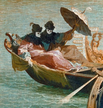 Il fidanzamento del Doge di Venezia con il Mare Adriatico (dettaglio) da Canaletto