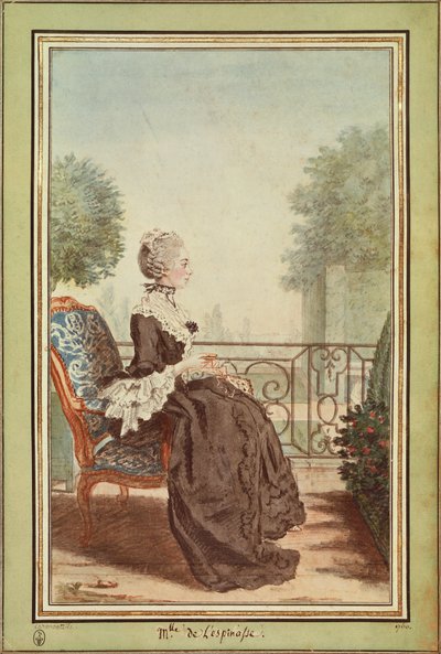 Ms Jeanne Julie Eleonore de Lespinasse da Carmontelle