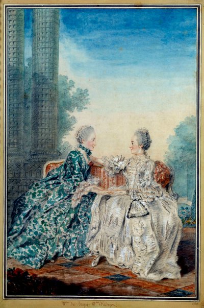 Ritratto di Madame de Breget e Madame d
