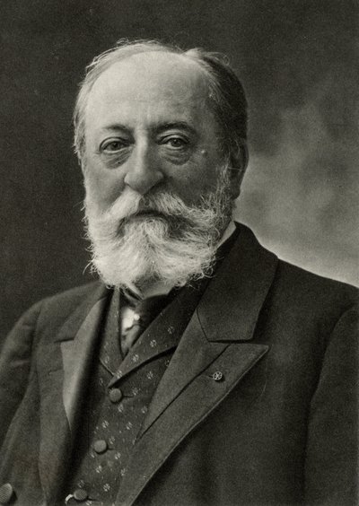 Camille Saint-Saëns, compositore e organista francese da (1820 1910) Nadar