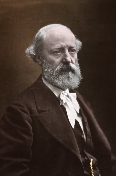 Eugene Viollet Le Duke, c.1870-1875 da Nadar