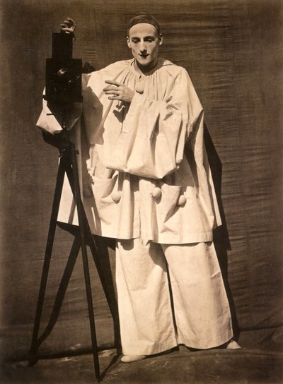 Mime Debureau come Pierrot fotografo da (1820 1910) Nadar