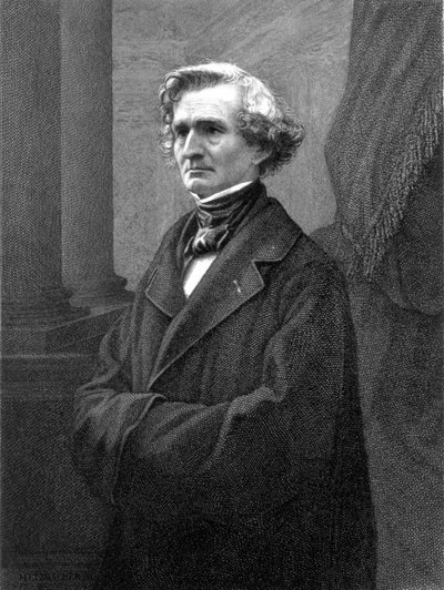 Ritratto di Berlioz dopo Nadar - in "Ritratti contemporanei" da Nadar
