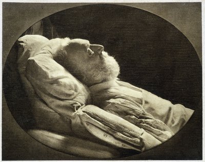 Victor Hugo sul letto di morte, 22 maggio da Nadar