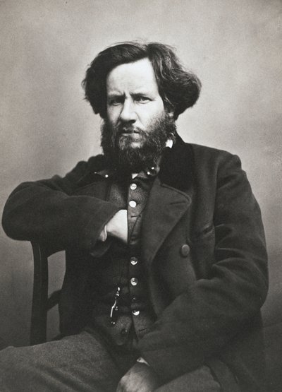 Auguste Luchet, drammaturgo, giornalista, romanziere e scrittore inglese, di Nadar da Nadar