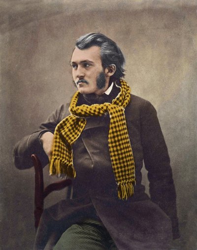 Gustave Doré (1832-1883) di Felix Nadar - colorazione successiva da Nadar